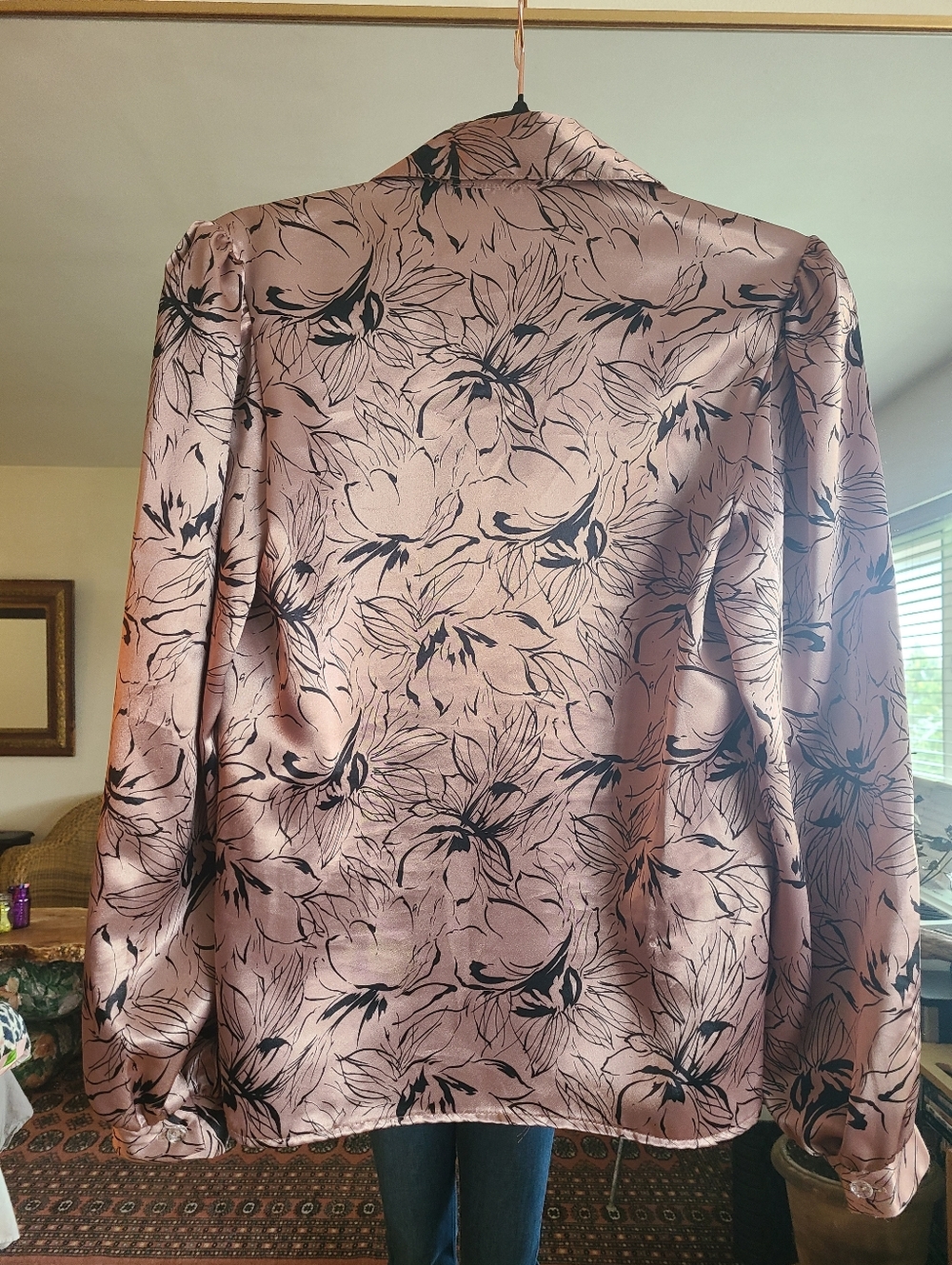 The Golden Goose Vintage 70s Blouse M - Picture 9 of 9